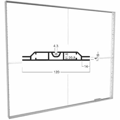 Octalumina M 1901 frame