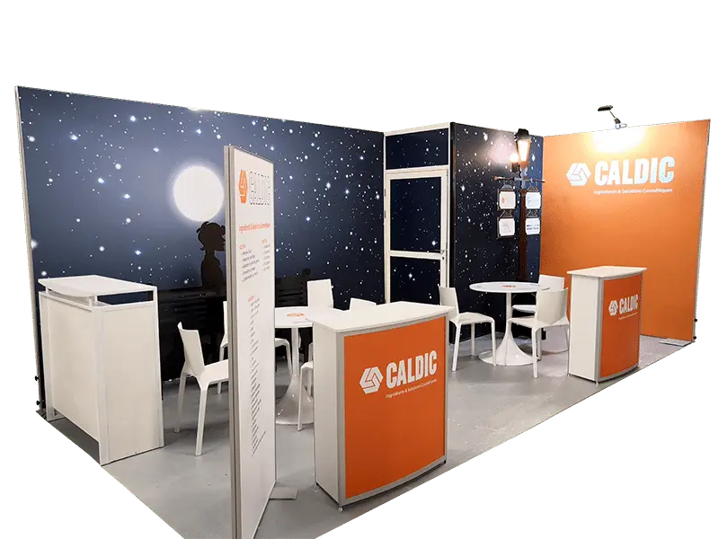 CALDIC booth - COSMETAGORA