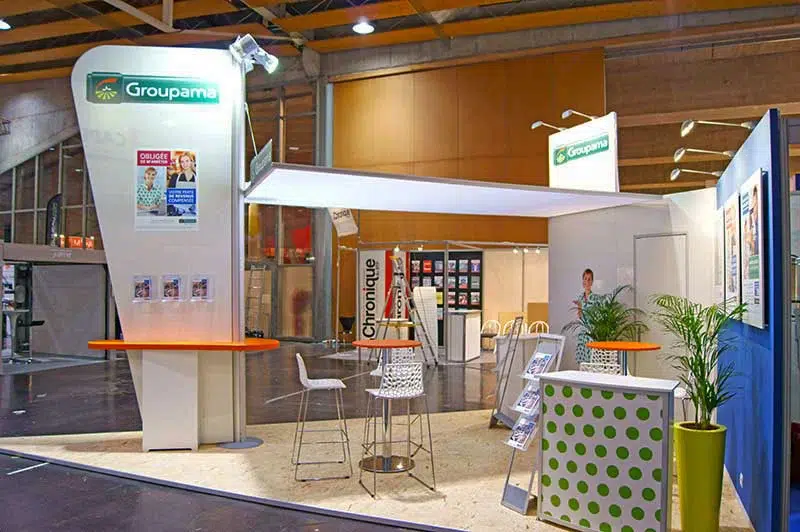 stand GROUPAMA Nordbat - Lille Grand Palais